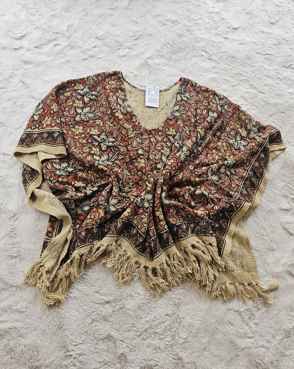 Bloomin' Poncho - openheartsmend -  - - #tag1# - #tag2# - #tag3#