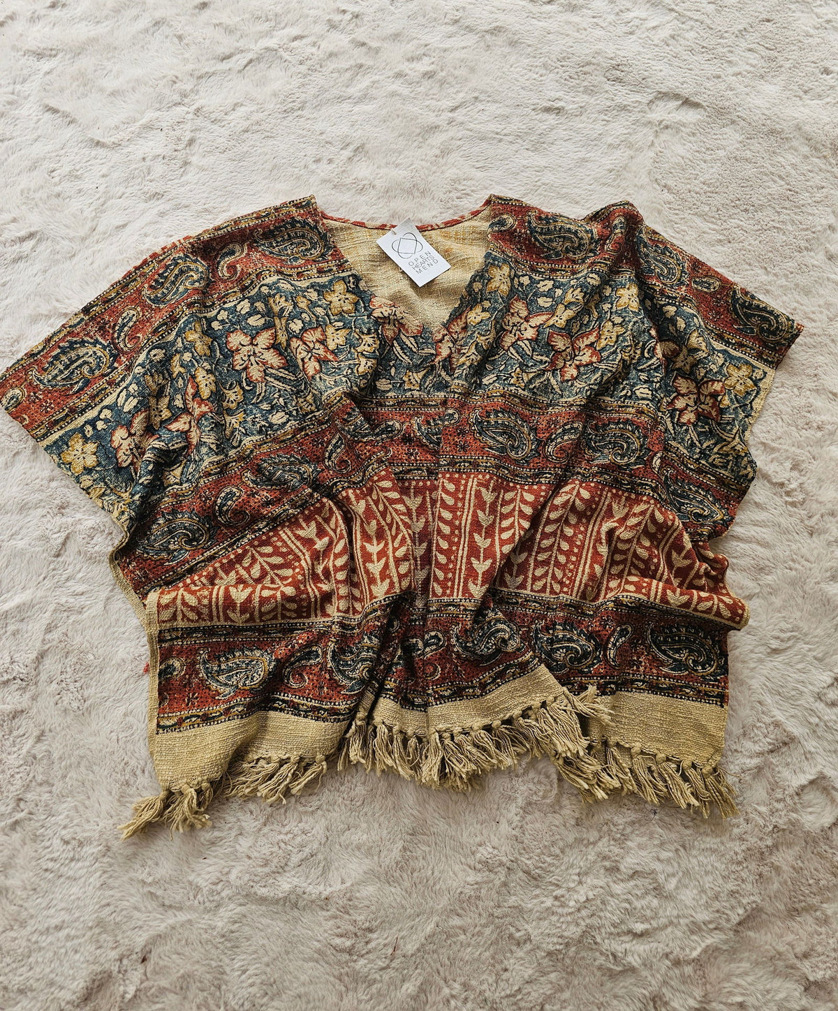 Bloomin' Poncho - openheartsmend -  - - #tag1# - #tag2# - #tag3#