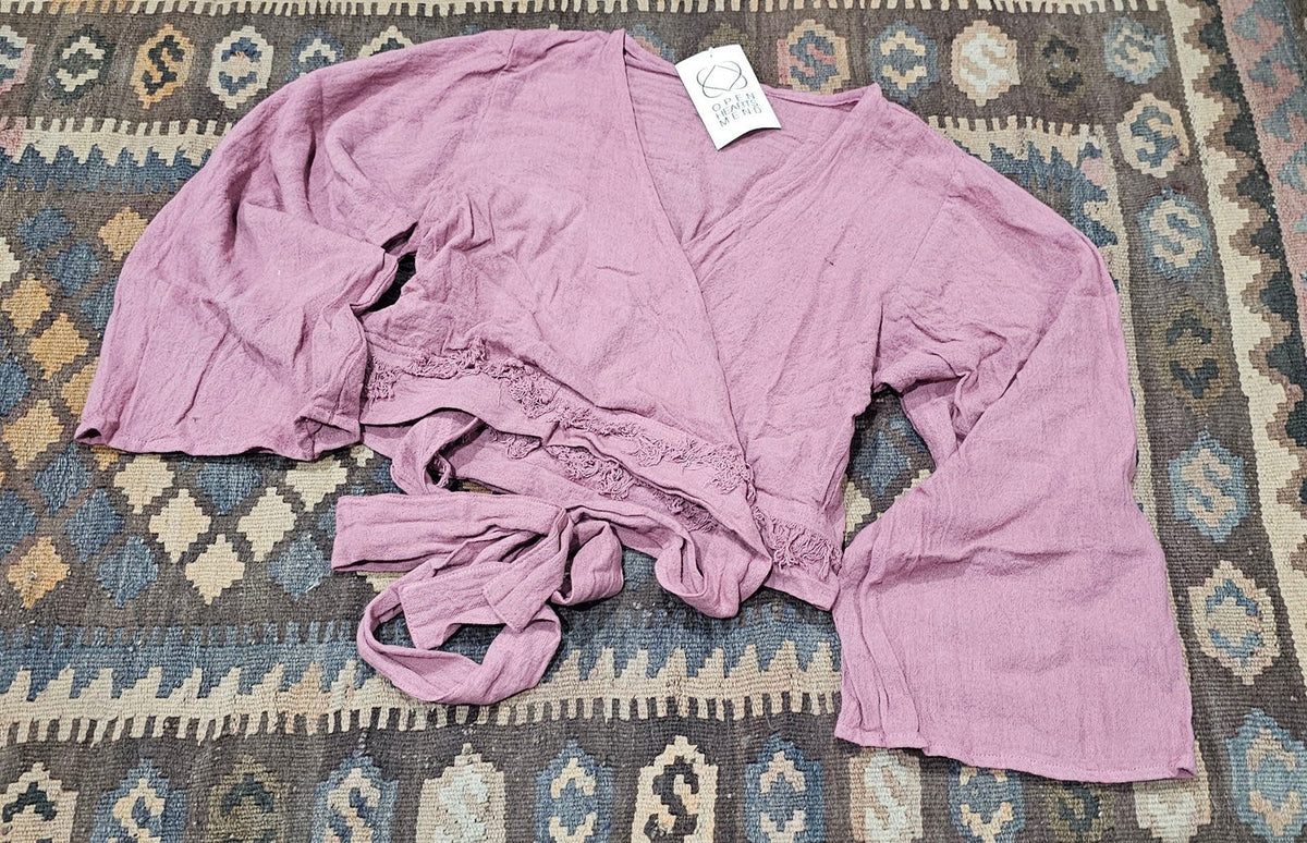 Cotton Wrap Tops - openheartsmend