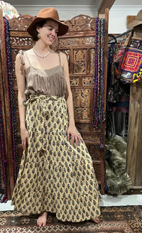 Gypsy Cotton Wrap Skirt - openheartsmend