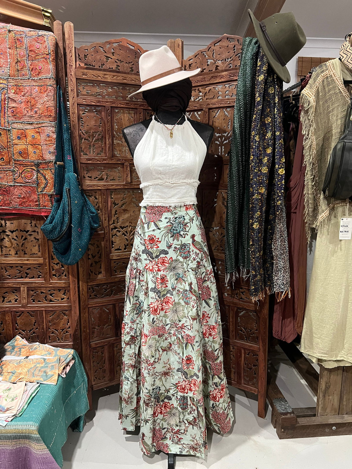Gypsy Cotton Wrap Skirt - openheartsmend