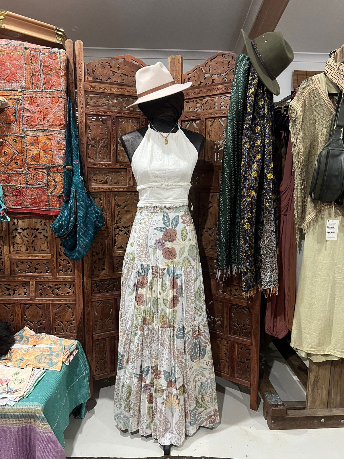 Gypsy Cotton Wrap Skirt - openheartsmend