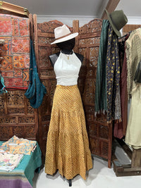 Gypsy Cotton Wrap Skirt - openheartsmend