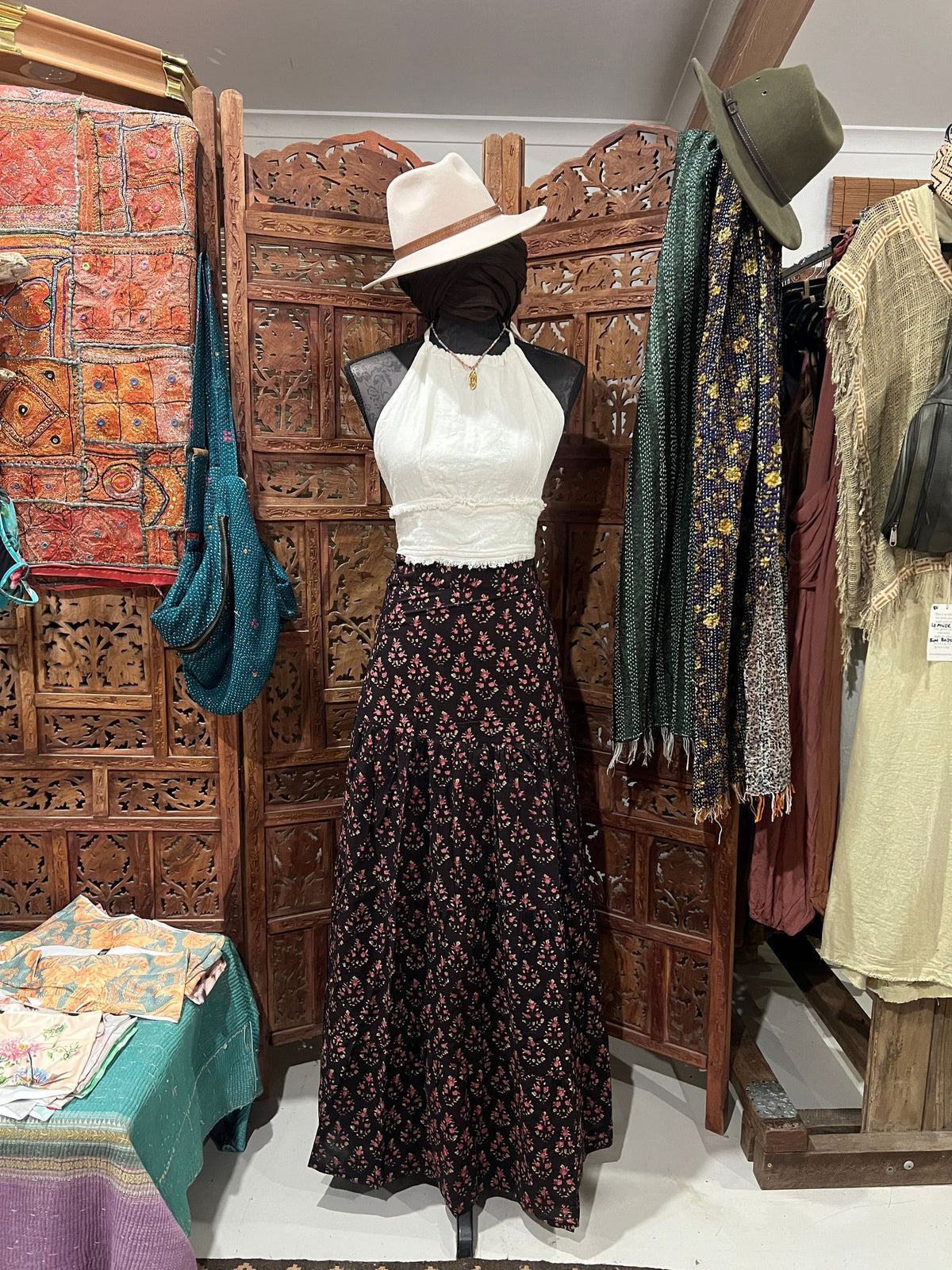 Gypsy Cotton Wrap Skirt - openheartsmend