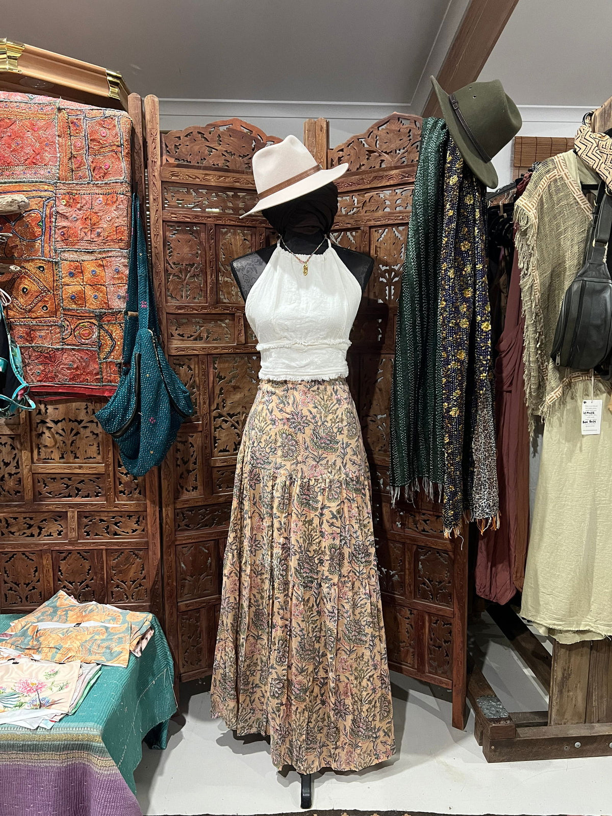 Gypsy Cotton Wrap Skirt - openheartsmend