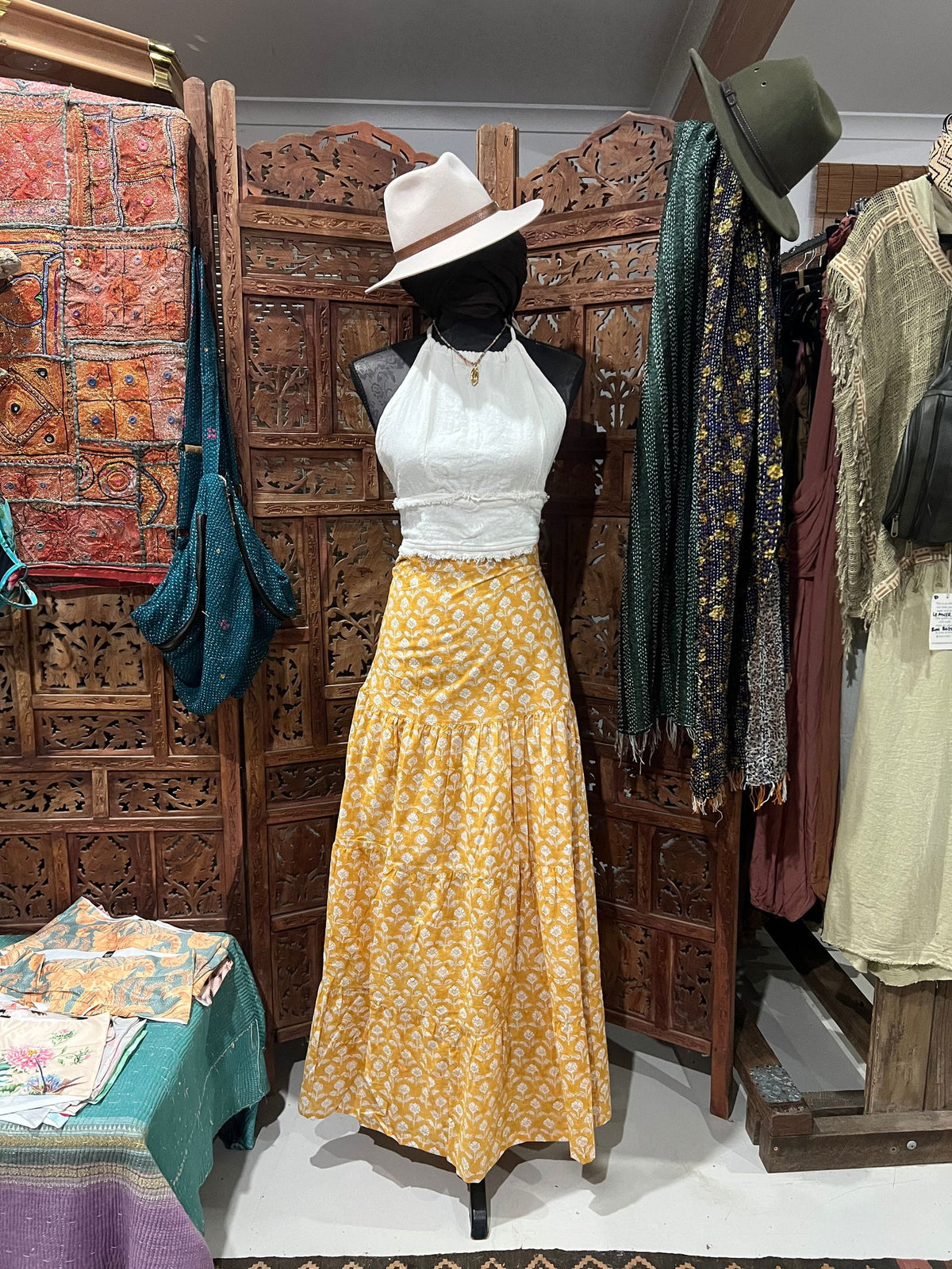 Gypsy Cotton Wrap Skirt - openheartsmend