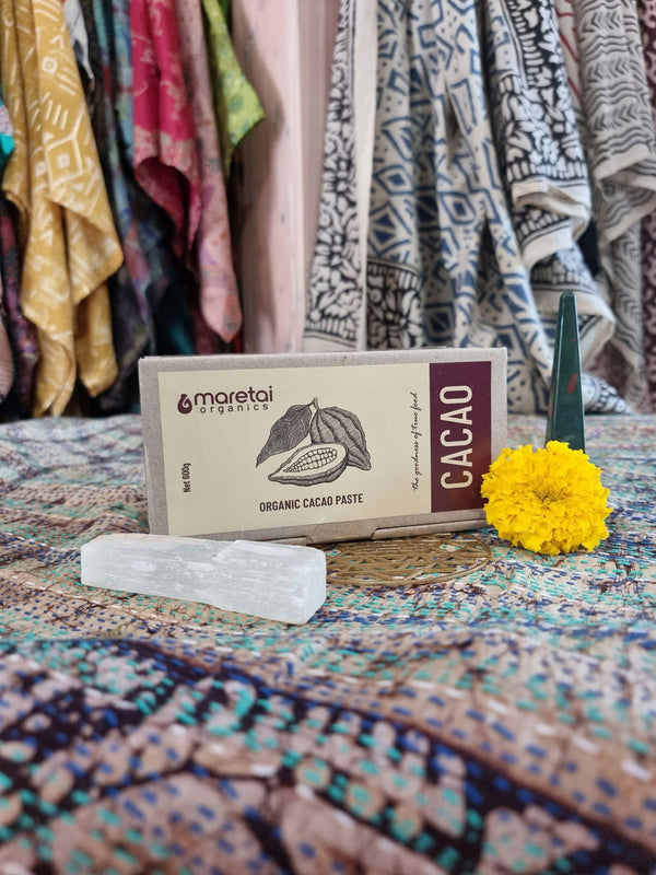 Organic Ceremonial Cacao 600g Block - openheartsmend
