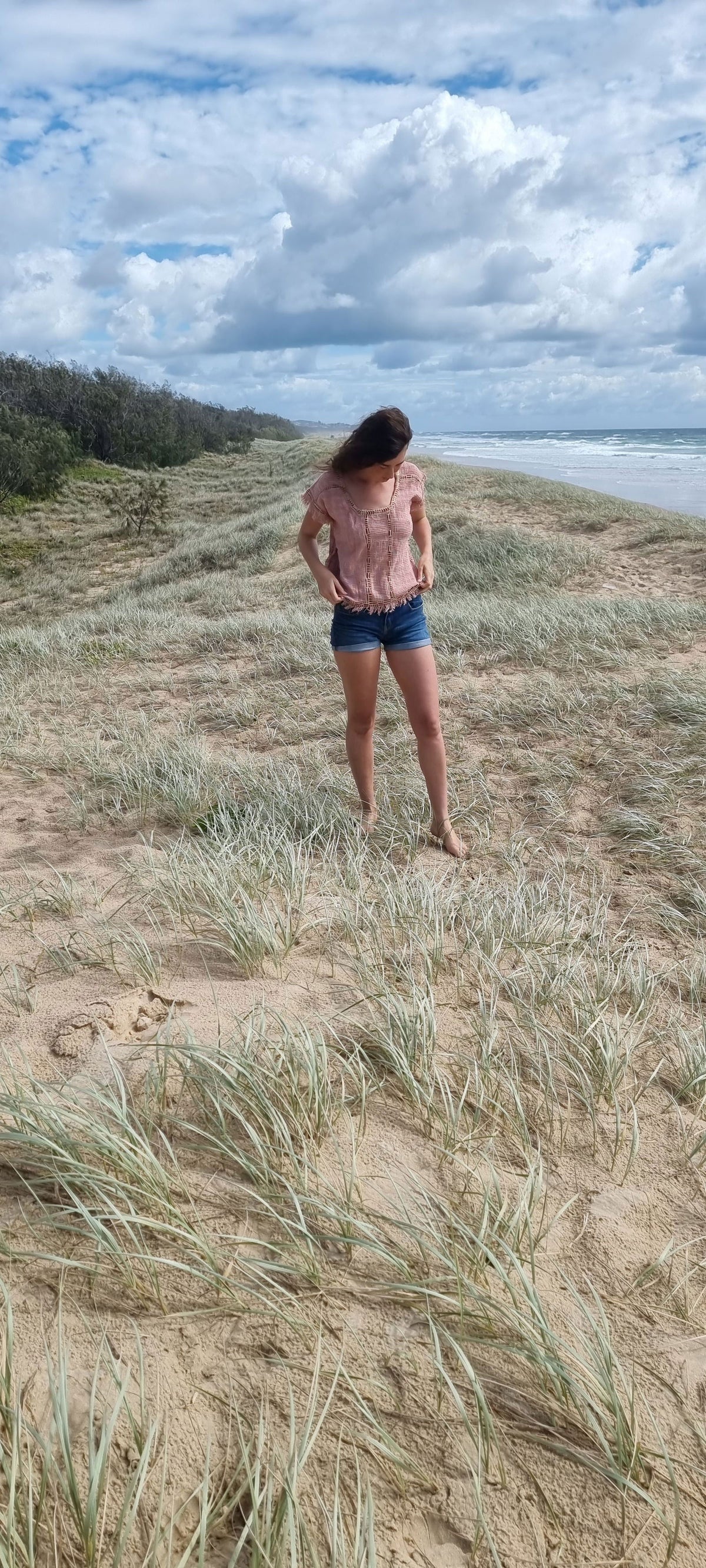 Poppy Fray Top - openheartsmend