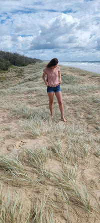 Poppy Fray Top - openheartsmend