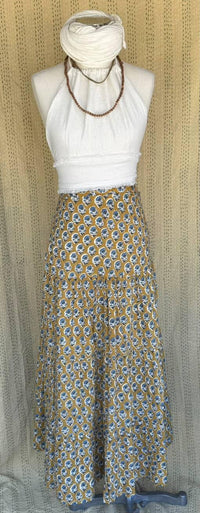 Gypsy Cotton Wrap Skirt