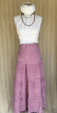 Gypsy Cotton Wrap Skirt