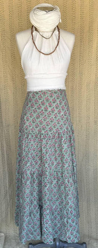 Gypsy Cotton Wrap Skirt