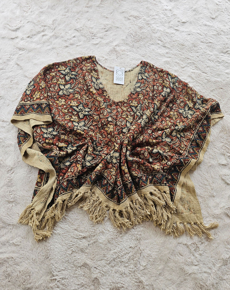 Bloomin' Poncho - openheartsmend -  - - #tag1# - #tag2# - #tag3#