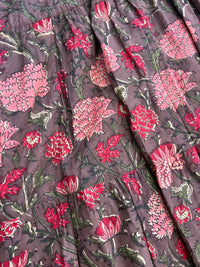 Gypsy Cotton Wrap Skirt from Open Hearts Mend, featuring high-quality block print cotton with intricate patterns. Free-size design fits sizes 8 to 16.