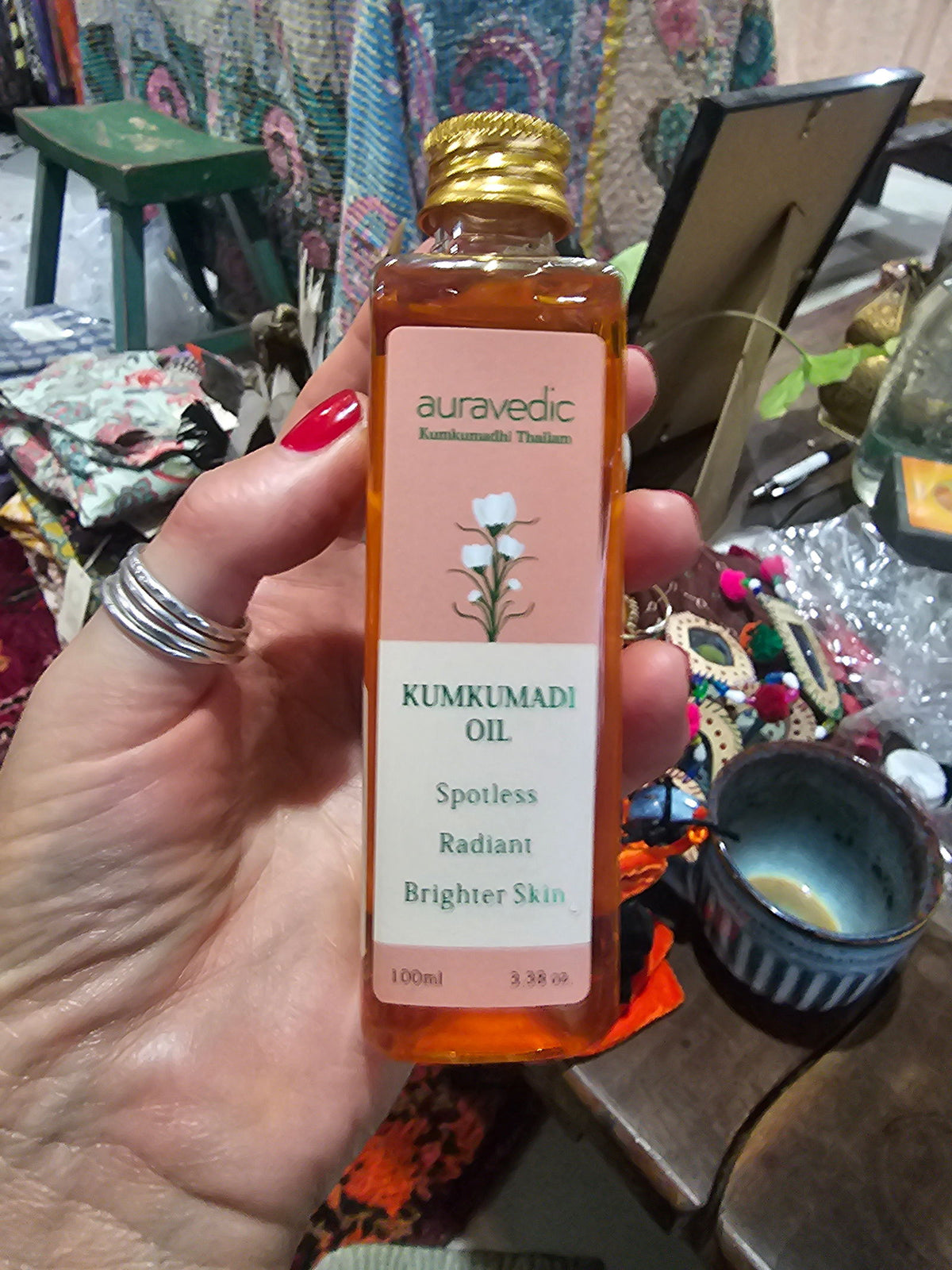 KUMKUMADI OIL 100ML - openheartsmend