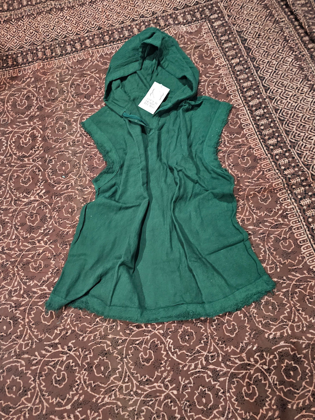 Men’s sleeveless hoodie - openheartsmend -  - - #tag1# - #tag2# - #tag3#