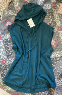 Men’s sleeveless hoodie - openheartsmend -  - - #tag1# - #tag2# - #tag3#