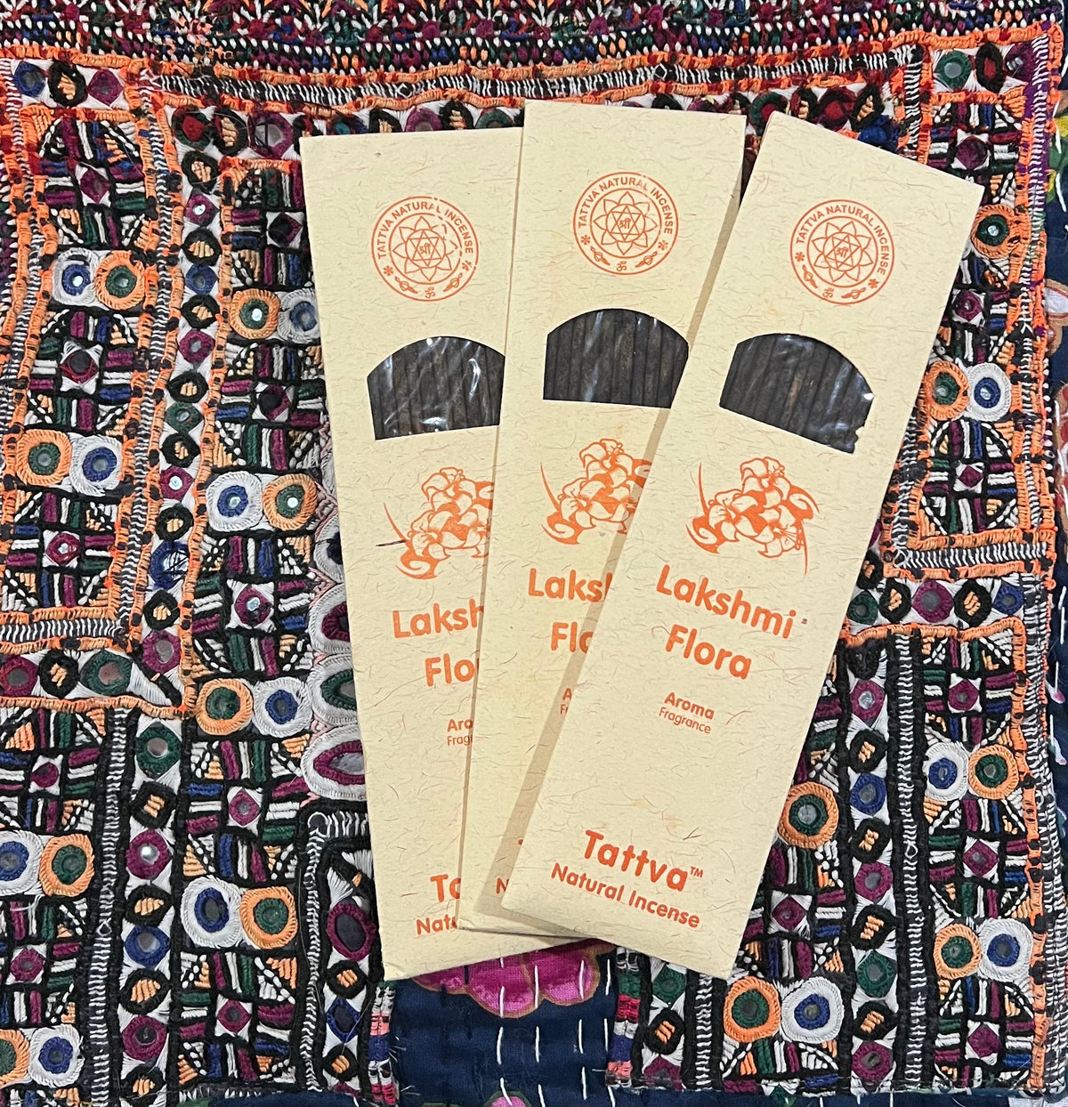 "Tattva Incense from Rishikesh, hand-rolled with non-toxic natural herbs and oils, crafted by founder Prem Narayan for a serene, authentic aroma."