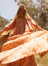 Gypsy Cotton Wrap Skirt