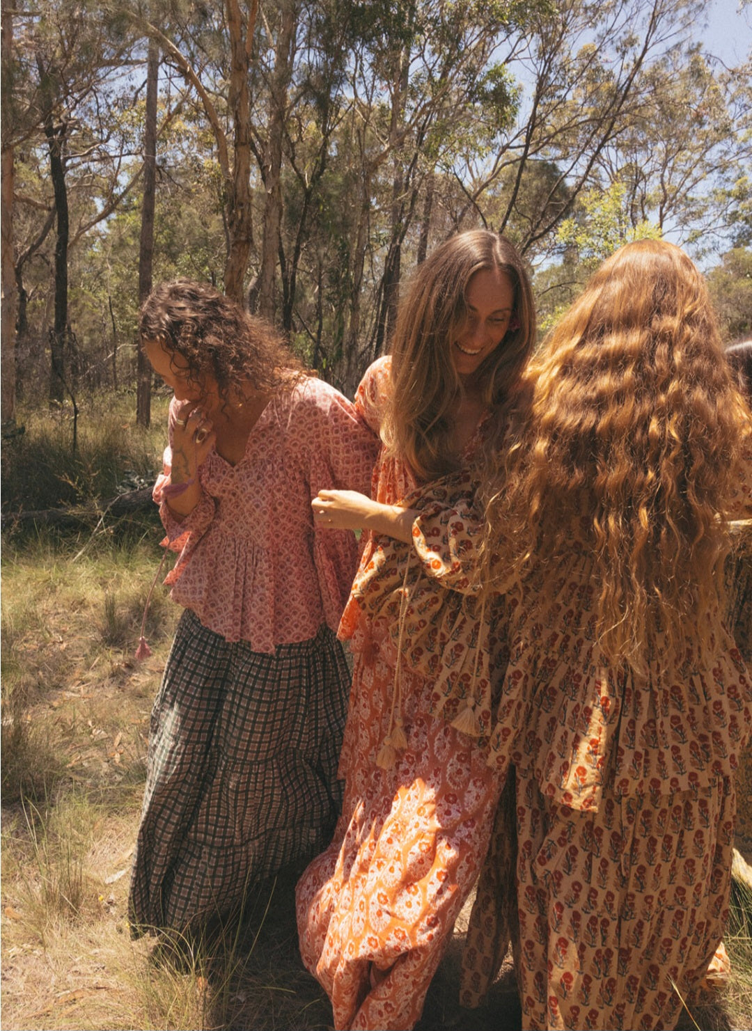 Gypsy Cotton Wrap Skirt