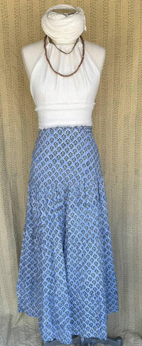 Gypsy Cotton Wrap Skirt