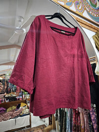 Desert Dream Top Cotton Linen Mix