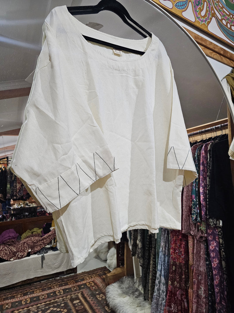 Desert Dream Top Cotton Linen Mix