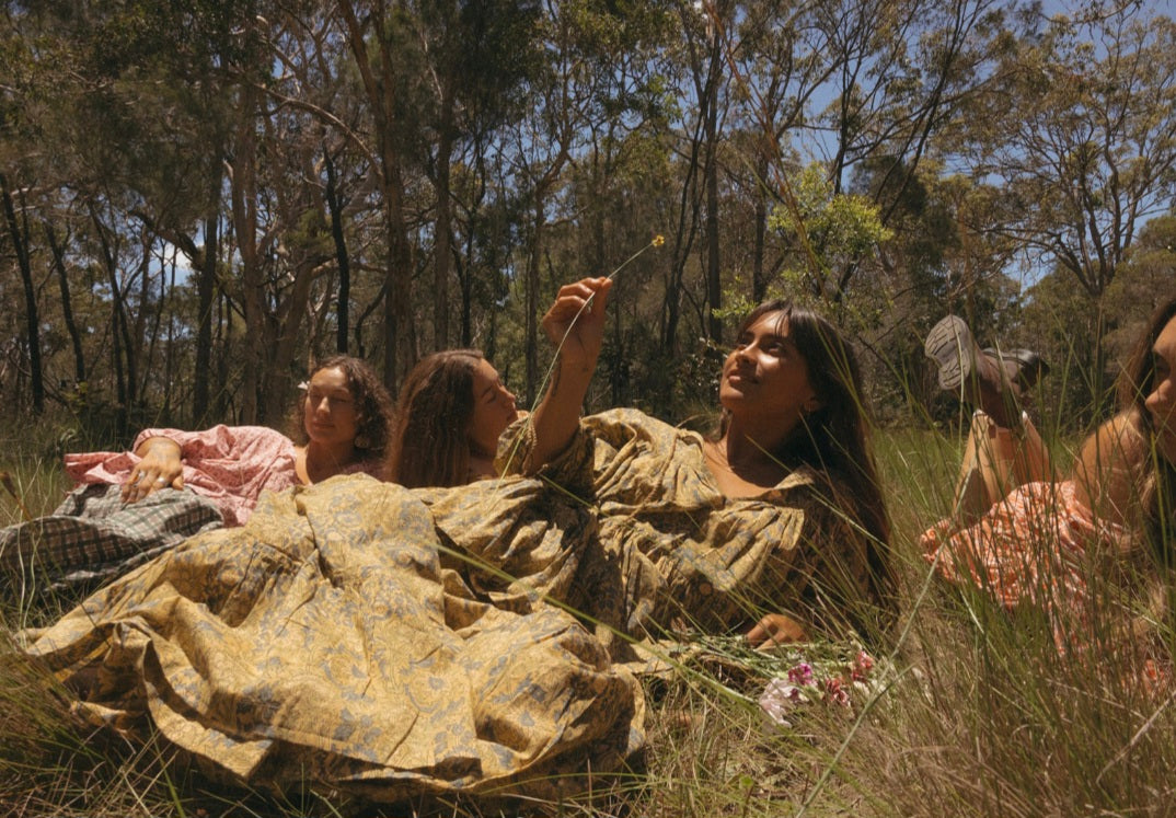 Gypsy Cotton Wrap Skirt