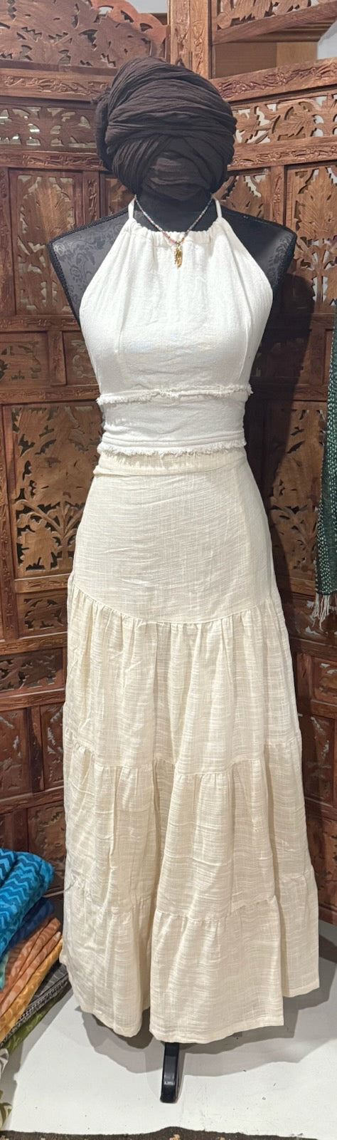 Gypsy Cotton Wrap Skirt