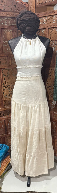 Gypsy Cotton Wrap Skirt