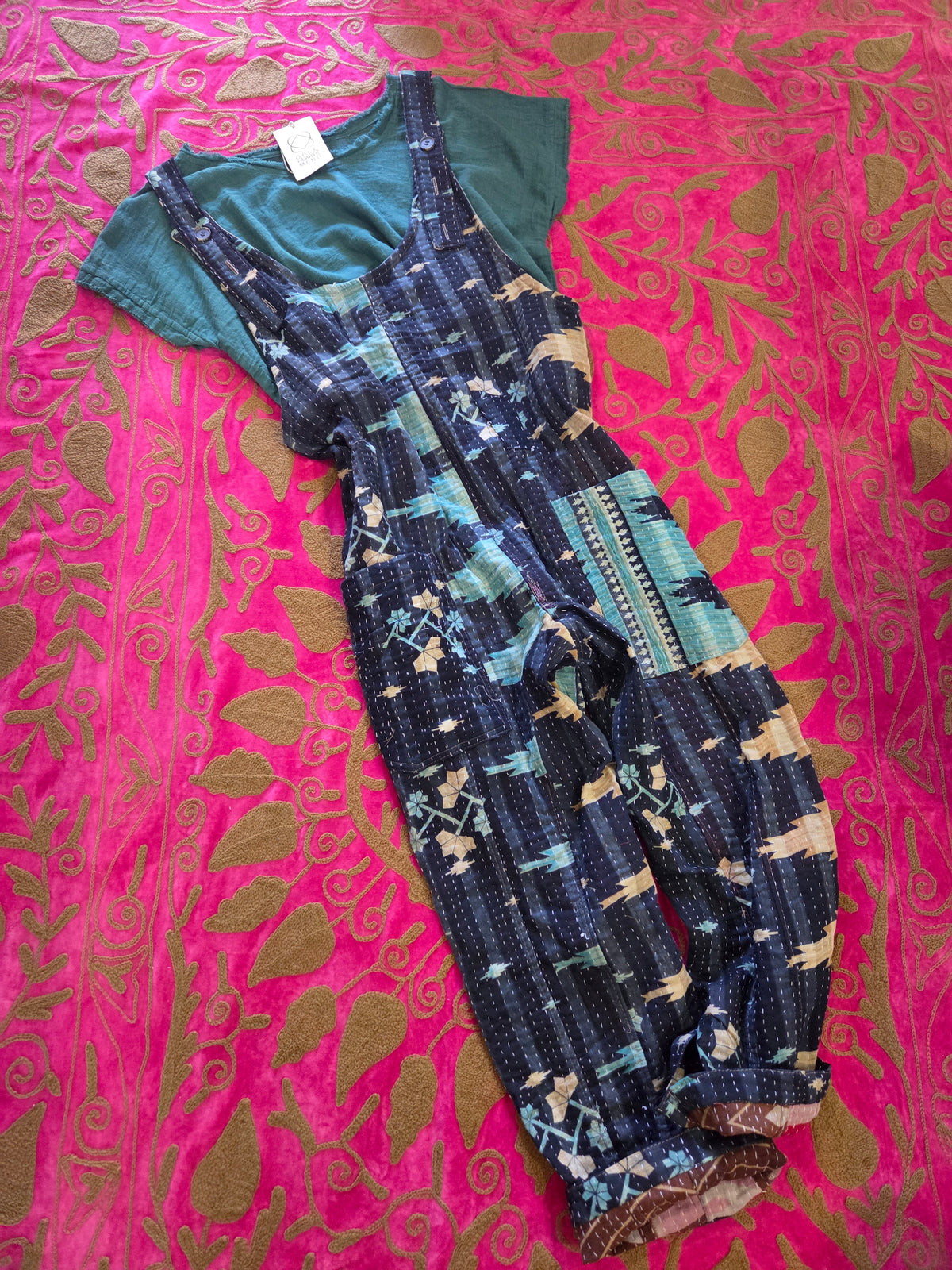 Kantha Dungarees