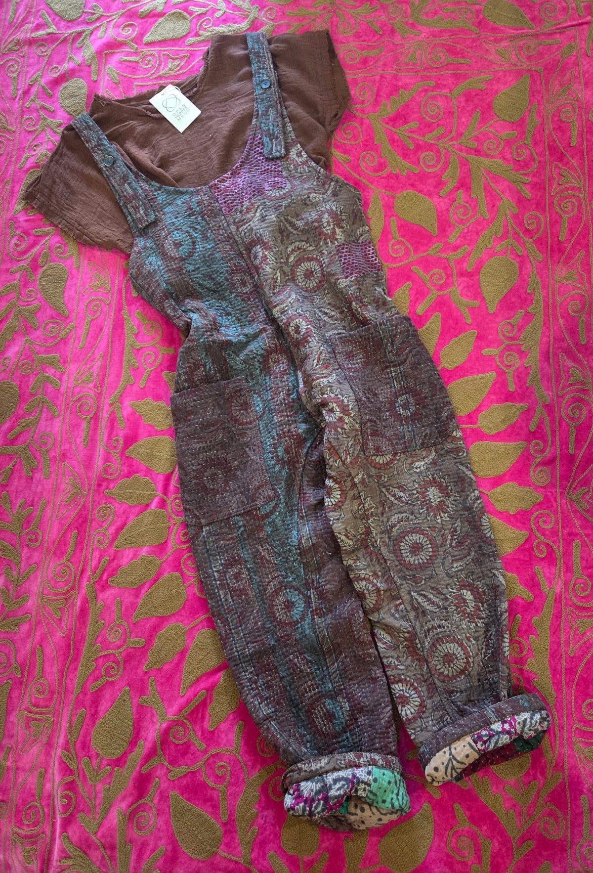Kantha Dungarees
