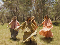 Gypsy Cotton Wrap Skirt