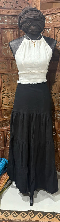 Gypsy Cotton Wrap Skirt