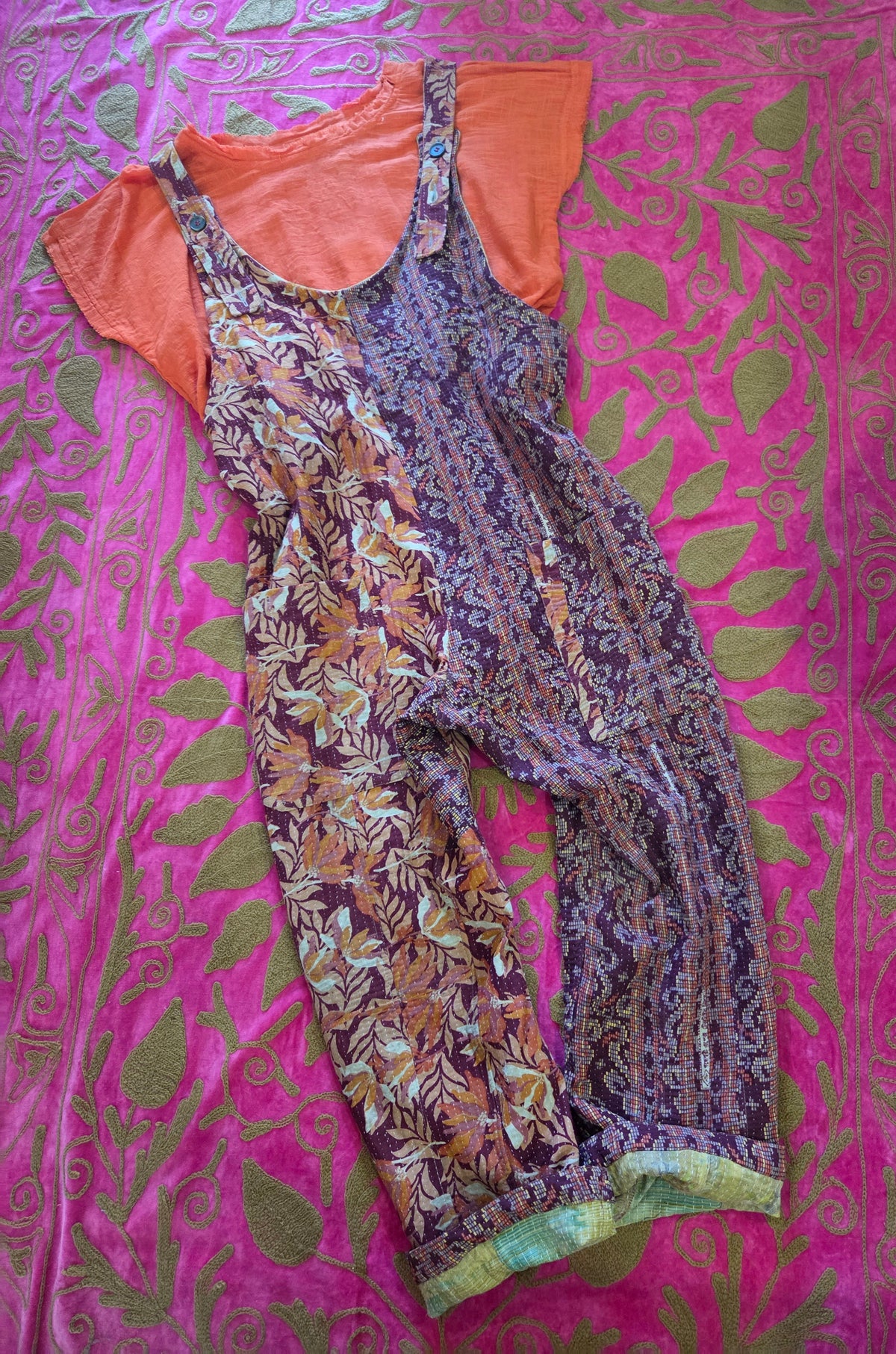 Kantha Dungarees