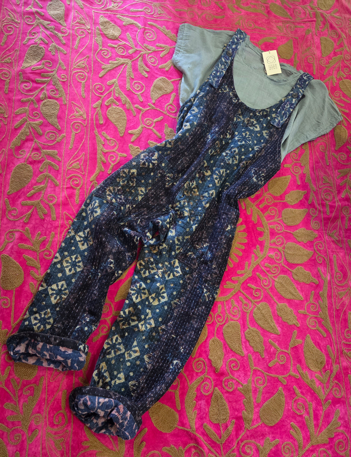 Kantha Dungarees