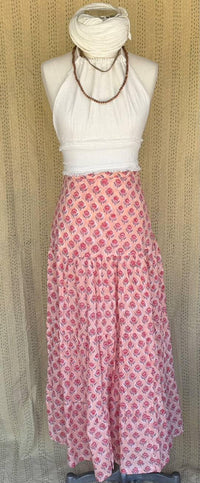 Gypsy Cotton Wrap Skirt