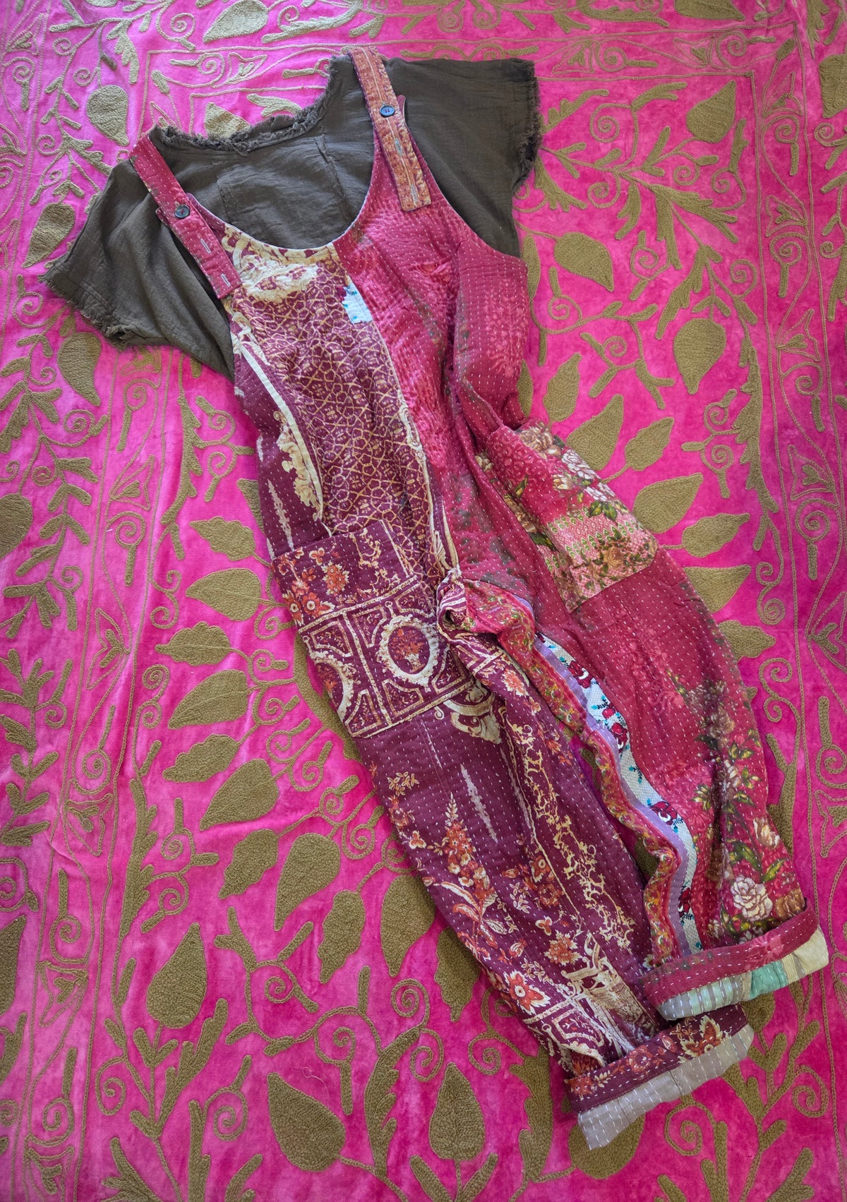 Kantha Dungarees